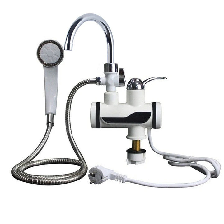 Instant Hot Water Electric Faucet with Temperature Display – Fast Heating Tap for Kitchen & Bathroom | Energy Efficient Winter Water Heater