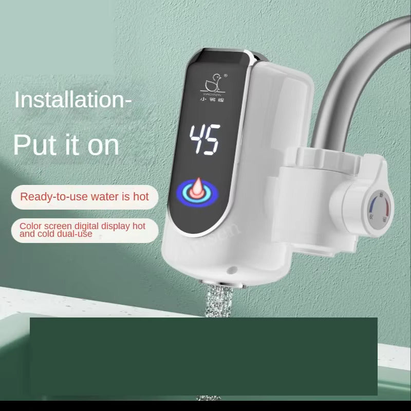 3000W Instant Electric Water Heater Tap | Tankless Hot & Cold Faucet with LED Temperature Display – Fast Heating, Energy Saving, Ideal for Kitchen & Bathroom