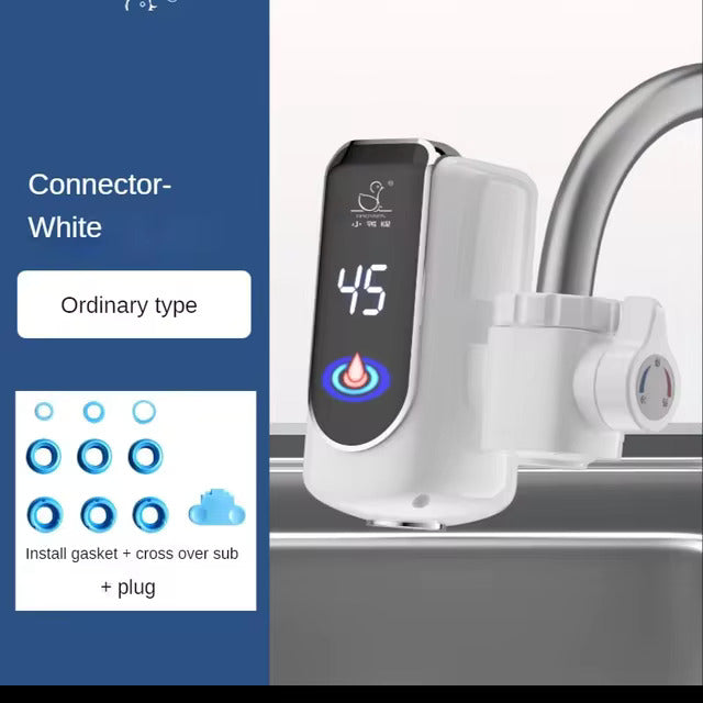 3000W Instant Electric Water Heater Tap | Tankless Hot & Cold Faucet with LED Temperature Display – Fast Heating, Energy Saving, Ideal for Kitchen & Bathroom