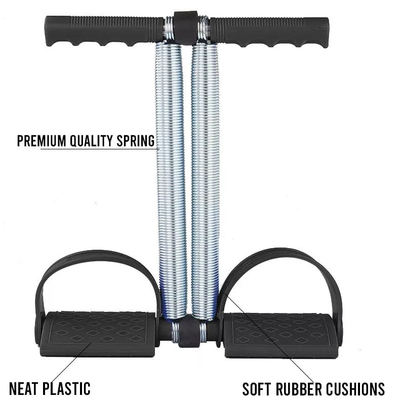 Foot Pedal Resistance Band – Elastic Sit-Up Pull Rope Tummy Trimmer for Home Gym & Yoga Fitness