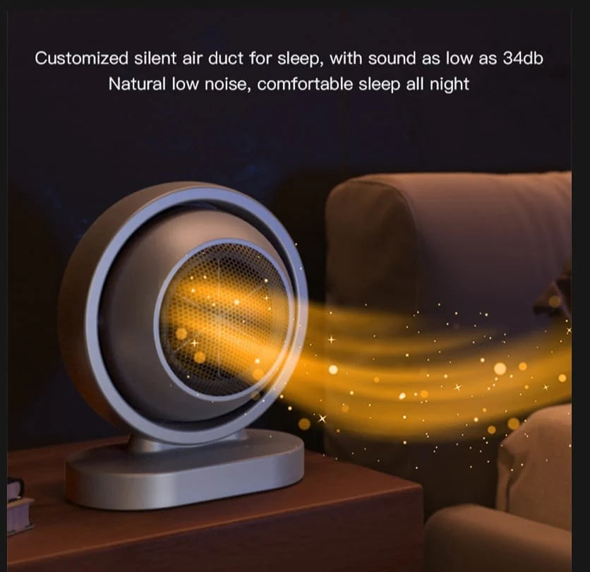 Mini Electric Heater Warmer Wind Foldable | Portable Fast Heating Fan for Home, Office & Travel