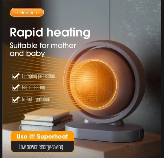 Mini Electric Heater Warmer Wind Foldable | Portable Fast Heating Fan for Home, Office & Travel