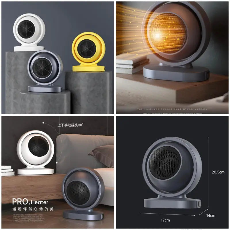 Mini Electric Heater Warmer Wind Foldable | Portable Fast Heating Fan for Home, Office & Travel
